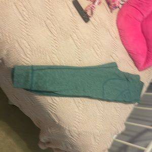 Green Zella leggings